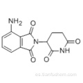 1H-isoindol-1,3 (2H) -diona, 4-amino-2- (2,6-dioxo-3-piperidinilo) CAS 19171-19-8